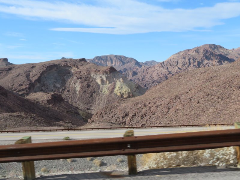 The hills around Hoover Dam/Lake Mead are very rough and desolate
